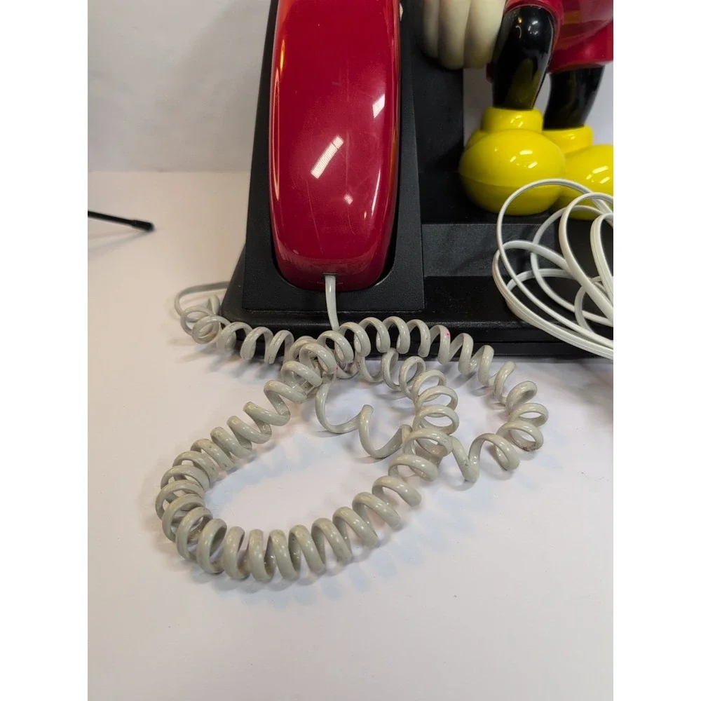 Mickey Mouse Push‎ Button Phone AT&T Vintage